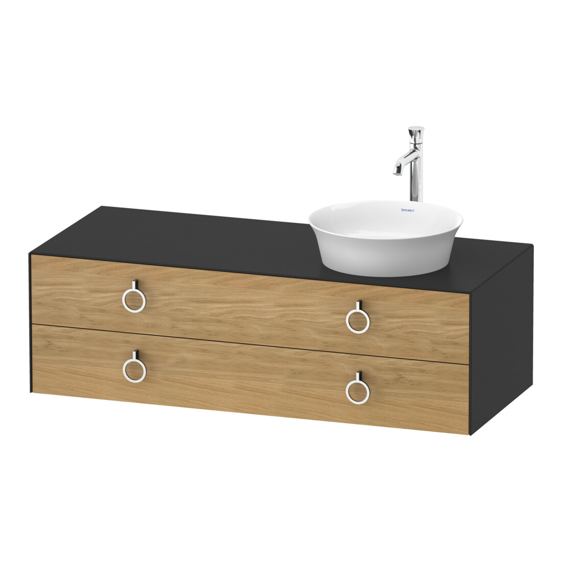 Duravit Meuble sous lavabo White Tulip 130x55 cm, B R, E N gra m, k Ein/m Be