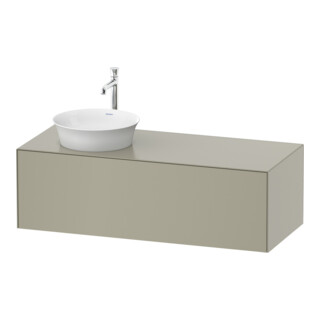 Duravit Meuble sous lavabo White Tulip 130x55 cm, B R, E N gris, k Ein/m Be
