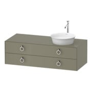 Duravit Meuble sous lavabo White Tulip 130x55 cm, B R, st-g g, k Ein/m Be