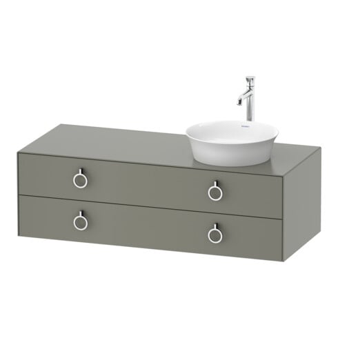 Duravit Meuble sous-lavabo White Tulip 130x55 cm, B R, st-g m, k Ein/m Be