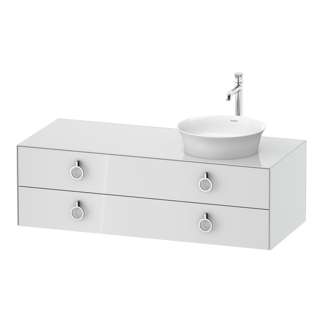 Duravit Meuble sous-lavabo White Tulip 130x55 cm, B R, w g, k avec éclairage