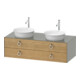Duravit Meuble sous-lavabo White Tulip 130x55 cm, E Nat StG m, k Ein/m Be-1