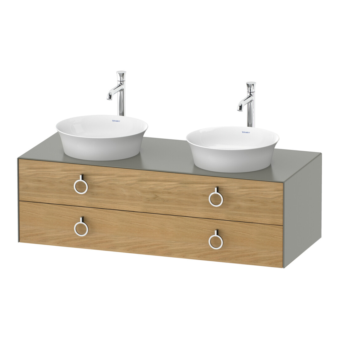 Duravit Meuble sous-lavabo White Tulip 130x55 cm, E Nat StG m, k Ein/m Be