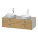 Duravit Meuble sous lavabo White Tulip 130x55 cm, E Nat tau m, k Ein/m Be-1