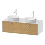 Duravit Meuble sous-lavabo White Tulip 130x55 cm, E Nat w g, k Ein/m éclairage-1