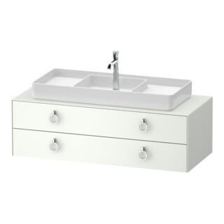 Duravit Meuble sous lavabo White Tulip 130x55 cm, éclairage intégré