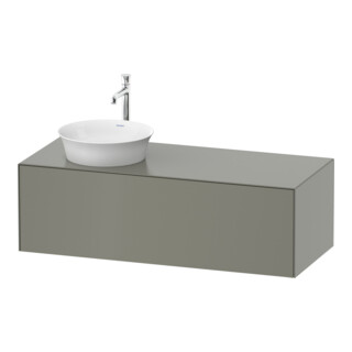 Duravit Meuble sous lavabo White Tulip 130x55 cm, gauche, st-g m, k Ein/m Be