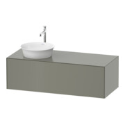 Duravit Meuble sous lavabo White Tulip 130x55 cm, gauche, st-g m, k Ein/m Be