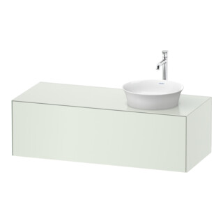 Duravit Meuble sous lavabo White Tulip 130x55 cm, H L, avec éclairage intégré
