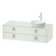 Duravit Meuble sous-lavabo White Tulip 130x55 cm, H L, blanc mat, avec éclairage intégré-1