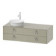 Duravit Meuble sous-lavabo White Tulip 130x55 cm, L l, P p, avec éclairage intégré-1
