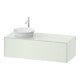 Duravit Meuble sous-lavabo White Tulip 130x55 cm, L P, avec éclairage intégré-1