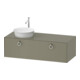 Duravit Meuble sous lavabo White Tulip 130x55 cm, L P, st-g g, k Ein/m Be-1