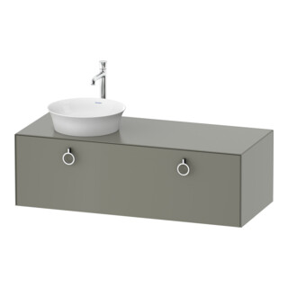 Duravit Meuble sous lavabo White Tulip 130x55 cm, L P, st-g m, k Ein/m Be