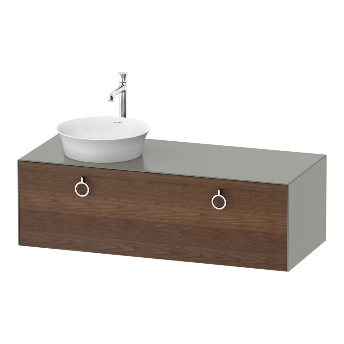 Duravit Meuble sous lavabo White Tulip 130x55 cm, L P, US N StG m, c Entrée/m Be
