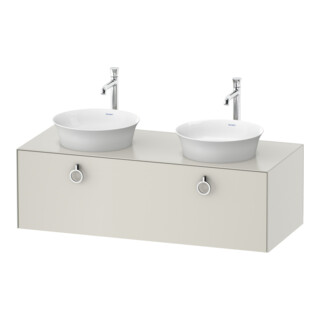 Duravit Meuble sous-lavabo White Tulip 130x55 cm, sans éclairage