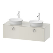 Duravit Meuble sous-lavabo White Tulip 130x55 cm, sans éclairage-1