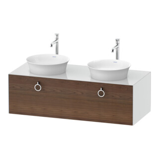 Duravit Meuble sous-lavabo White Tulip 130x55 cm, US N w g, avec éclairage