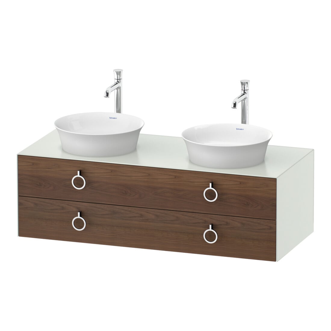 Duravit Meuble sous lavabo White Tulip 130x55 cm, US N w m, avec éclairage