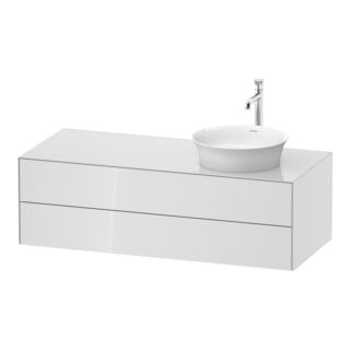 Duravit Meuble sous lavabo White Tulip 130x55cm, B R, w g, k avec éclairage