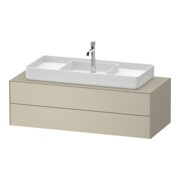 Duravit Meuble sous lavabo White Tulip 130x55cm, L m, P m, avec éclairage-1