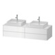 Duravit Meuble sous-lavabo White Tulip 160x55 cm, 4 tiroirs, blanc, éclairage Ei/m-1
