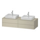 Duravit Meuble sous-lavabo White Tulip 160x55 cm, 4 tiroirs, éclairage intégré-1
