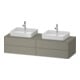 Duravit Meuble sous lavabo White Tulip 160x55 cm, 4 tiroirs, st-g m, k Ei/m B-1