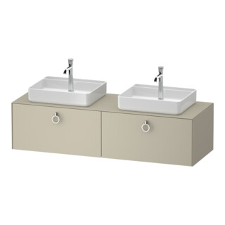Duravit Meuble sous lavabo White Tulip 160x55 cm, avec éclairage intégré