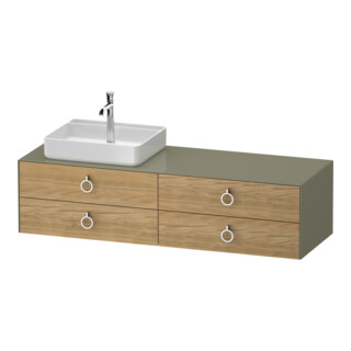 Duravit Meuble sous lavabo White Tulip 160x55 cm, B L, E N StG g, k Ein/o Be