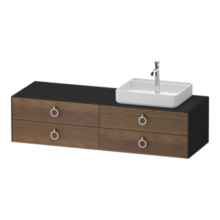 Duravit Meuble sous lavabo White Tulip 160x55 cm, B R, US N gra m, k Ein/m Be