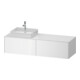 Duravit Meuble sous-lavabo White Tulip 160x55 cm, Be L, blanc, éclairage intégré-1