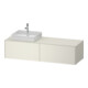 Duravit Meuble sous-lavabo White Tulip 160x55 cm, Be L, sans miroir, k Ei/o IB-1