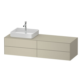 Duravit Meuble sous-lavabo White Tulip 160x55 cm, Be L, T sm, k Ei/m éclairé