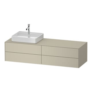 Duravit Meuble sous-lavabo White Tulip 160x55 cm, Be L, T sm, k Ei/o éclairé