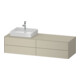 Duravit Meuble sous-lavabo White Tulip 160x55 cm, Be L, T sm, k Ei/o éclairé-1