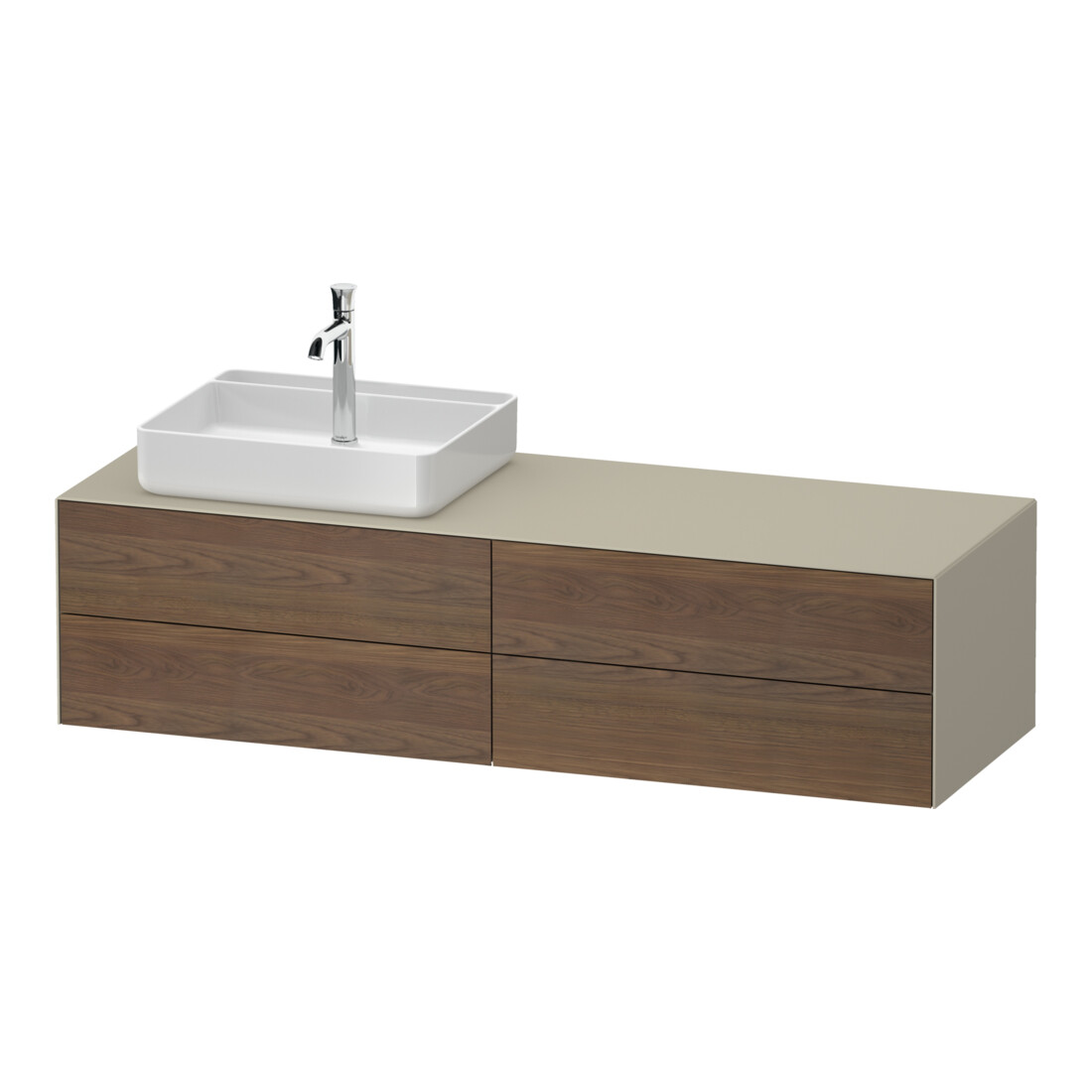 Duravit Meuble sous lavabo White Tulip 160x55 cm, Be L, US N tau sm, k Ei/m IB