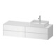 Duravit Meuble sous-lavabo White Tulip 160x55 cm, Be R, blanc, éclairage intégré-1