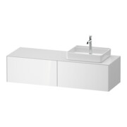 Duravit Meuble sous-lavabo White Tulip 160x55 cm, Be R, blanc, éclairage intégré-1