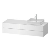 Duravit Meuble sous-lavabo White Tulip 160x55 cm, Be R, blanc, éclairage intégré