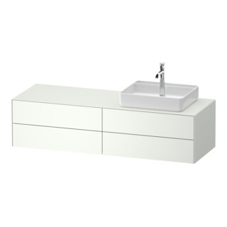 Duravit Meuble sous-lavabo White Tulip 160x55 cm, Be R, blanc mat, éclairage intégré