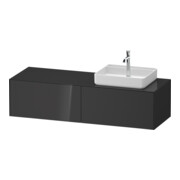 Duravit Meuble sous-lavabo White Tulip 160x55 cm, Be R, gris, éclairage intégré-1