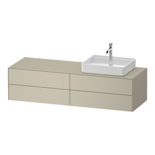Duravit Meuble sous lavabo White Tulip 160x55 cm, Be R, T sm, k Ei/m éclairé