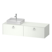 Duravit Meuble sous lavabo White Tulip 160x55 cm, blanc, avec éclairage intégré-1