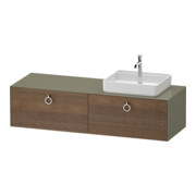 Duravit Meuble sous-lavabo White Tulip 160x55 cm, blanc, avec porte, sans miroir