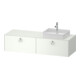 Duravit Meuble sous lavabo White Tulip 160x55 cm, blanc, éclairage intégré-1