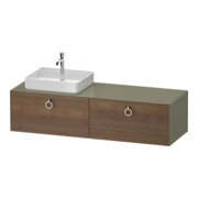 Duravit Meuble sous lavabo White Tulip 160x55 cm, blanc, entrée/sortie gauche/droite-1