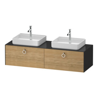 Duravit Meuble sous-lavabo White Tulip 160x55 cm, E Nat gra g, k Ein/m Be