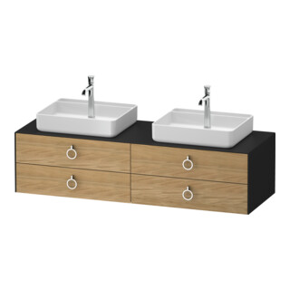 Duravit Meuble sous lavabo White Tulip 160x55 cm, E Nat gra m, k Ein/o Be