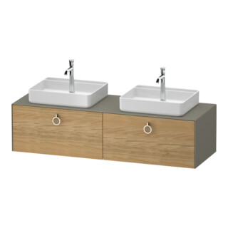 Duravit Meuble sous lavabo White Tulip 160x55 cm, E Nat StG m, k Ein/o Be